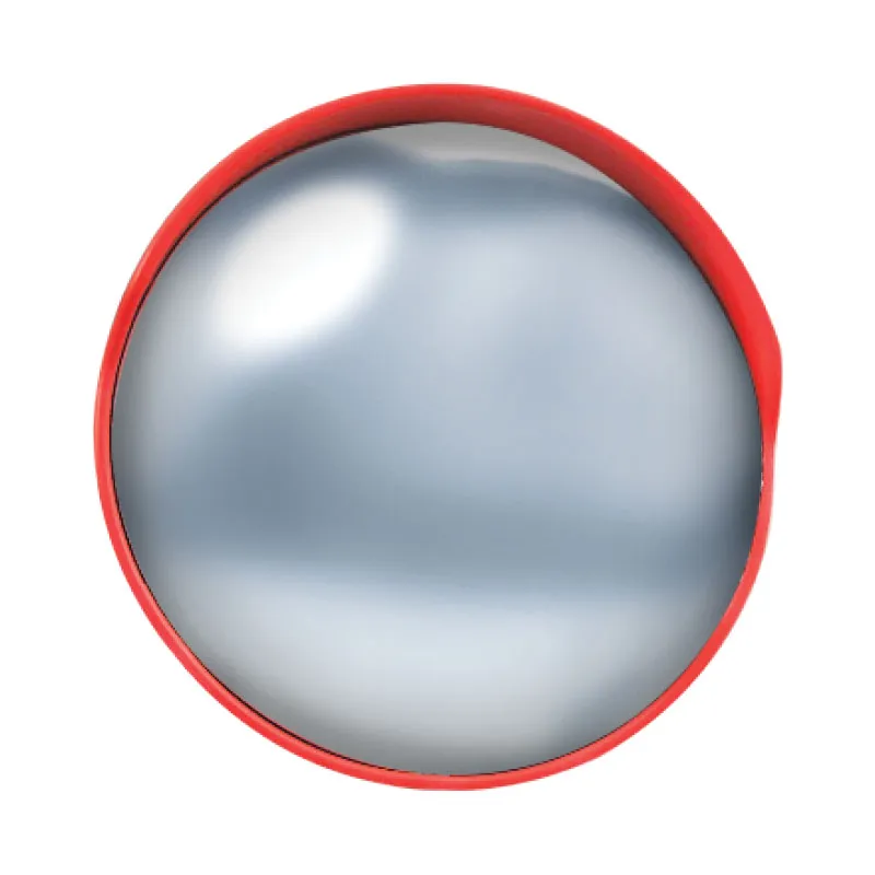 SOTER CONVEX MIRROR MSR1219 323045 ORANGE & SILVER PC & PE 45 CM DIAMETER CONVEX MIRROR